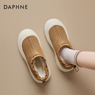 达芙妮雪地靴冬季短靴