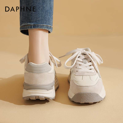 达芙妮休闲厚底阿甘鞋德训鞋