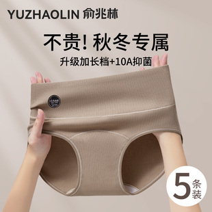 秋冬高腰收腹全棉女生三角裤 女士内裤 纯棉10A抗菌加长档2025新款
