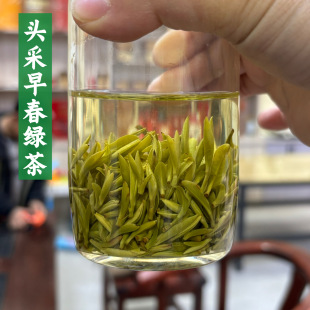 2026新茶 头采明前红旗一号 早春绿茶毛峰祁门产区鲜爽甘甜