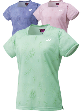 现货JP日版YONEX尤尼克斯羽毛球服女款上衣T恤短袖清新时尚20664