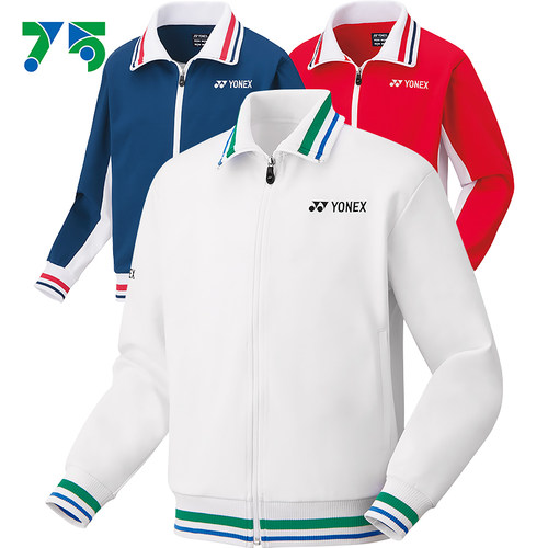 尤尼克斯羽毛球外套夹克男75周年