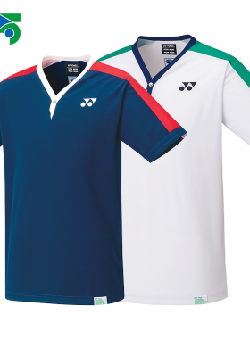 现货75周年纪念款复古YONEX尤尼克斯yy羽毛球服男女大赛服10435A