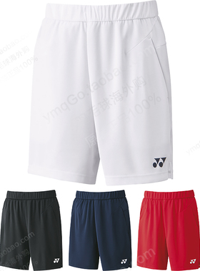 新YONEX尤尼克斯羽毛球服男女运动短裤VC安赛龙大赛款韩国队15114