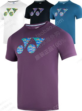 新款YONEX尤尼克斯yy羽毛球服男女款运动T恤比赛训练修身韩版风格