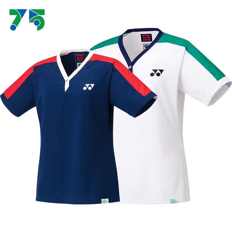 网球服羽毛球服运动上衣女75周年