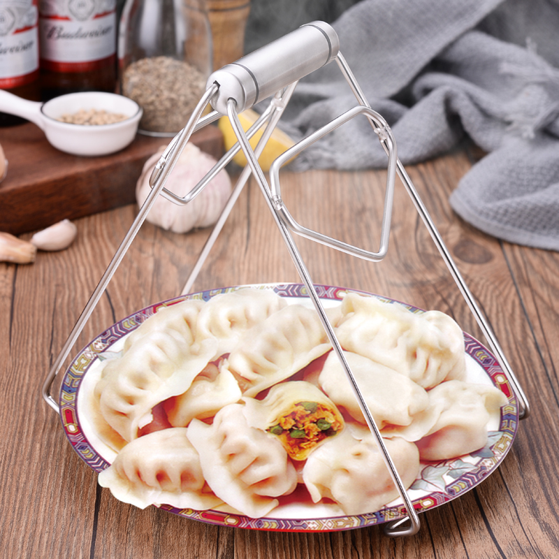 庆展 304不锈钢防烫取碗夹子厨房夹碗器防烫夹盘器提盘神器抓盘子