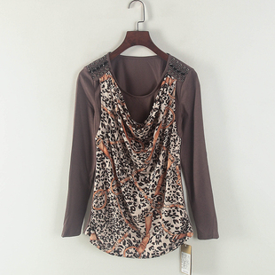 库存折扣时尚 非系列 女装 春秋款 妈妈遮肚显瘦针织上衣Y2504A 新品