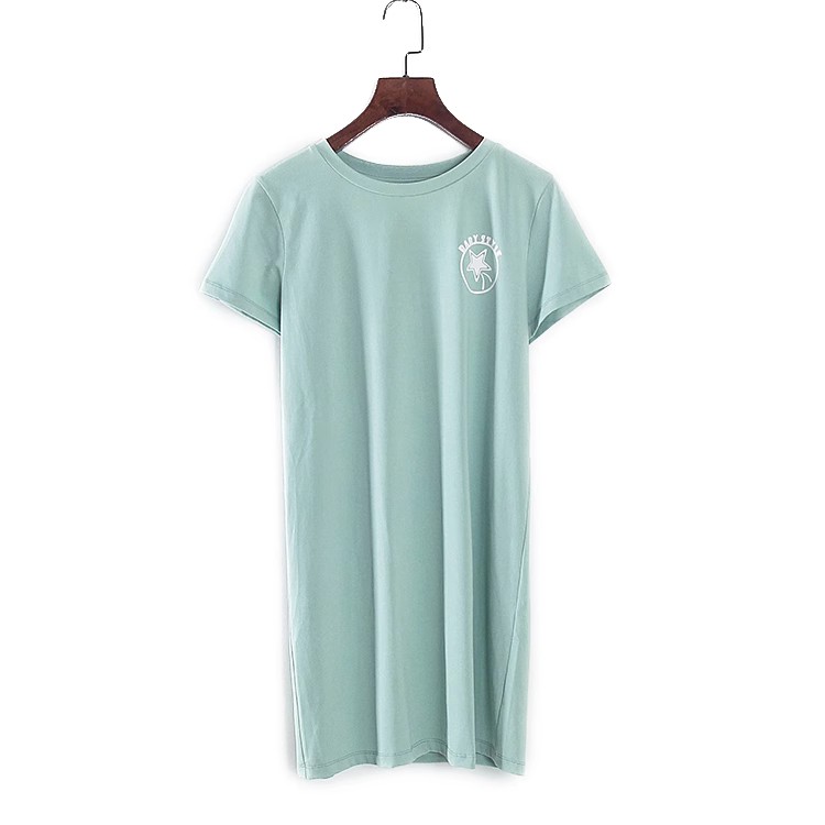 休闲百搭纯色套装连衣裙