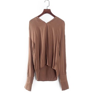 衬衫 香蕉系列 库存折扣可拆卸两穿式 专柜女装 Y4850A 春秋新款