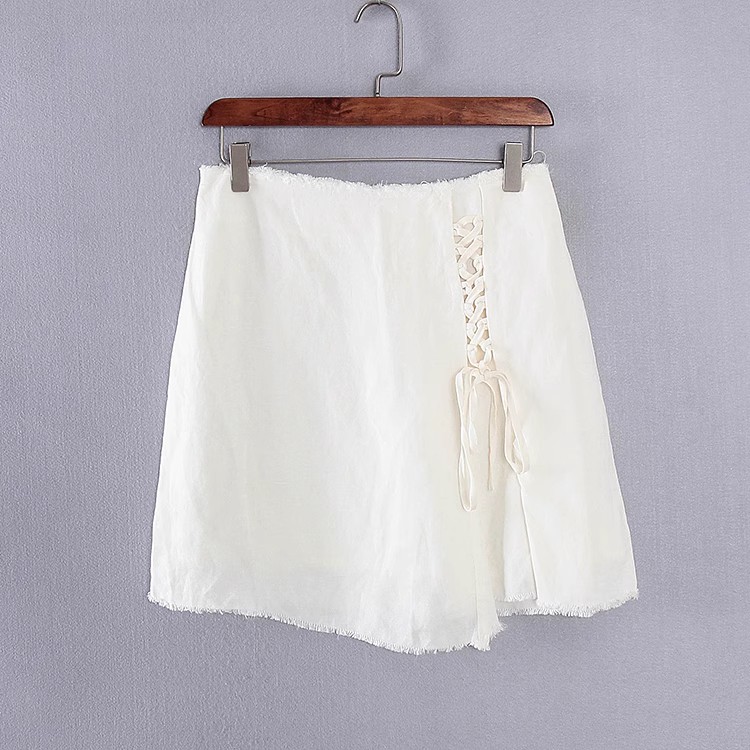 香蕉系列时尚百搭绑带半身裙