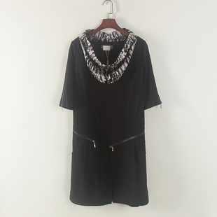 库存折扣中袖 春秋专柜女装 宽松连衣裙百搭Y2369C 新品 非系列