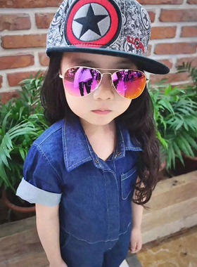 墨镜情侣女童太阳眼镜赵丽颖同款