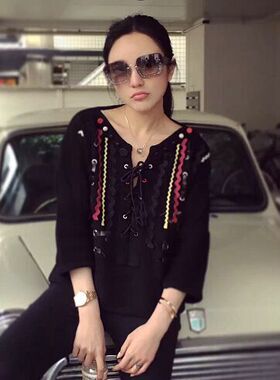 墨镜刘涛跑男太阳眼镜林志玲同款