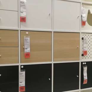 IKEA宜家KALLAX 卡莱克 插件带门收纳柜门抽屉柜子配件国内代购