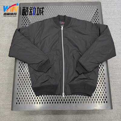 Nike耐克 Jordan男运动休闲棒球领拉链夹克棉服外套FB7317-010