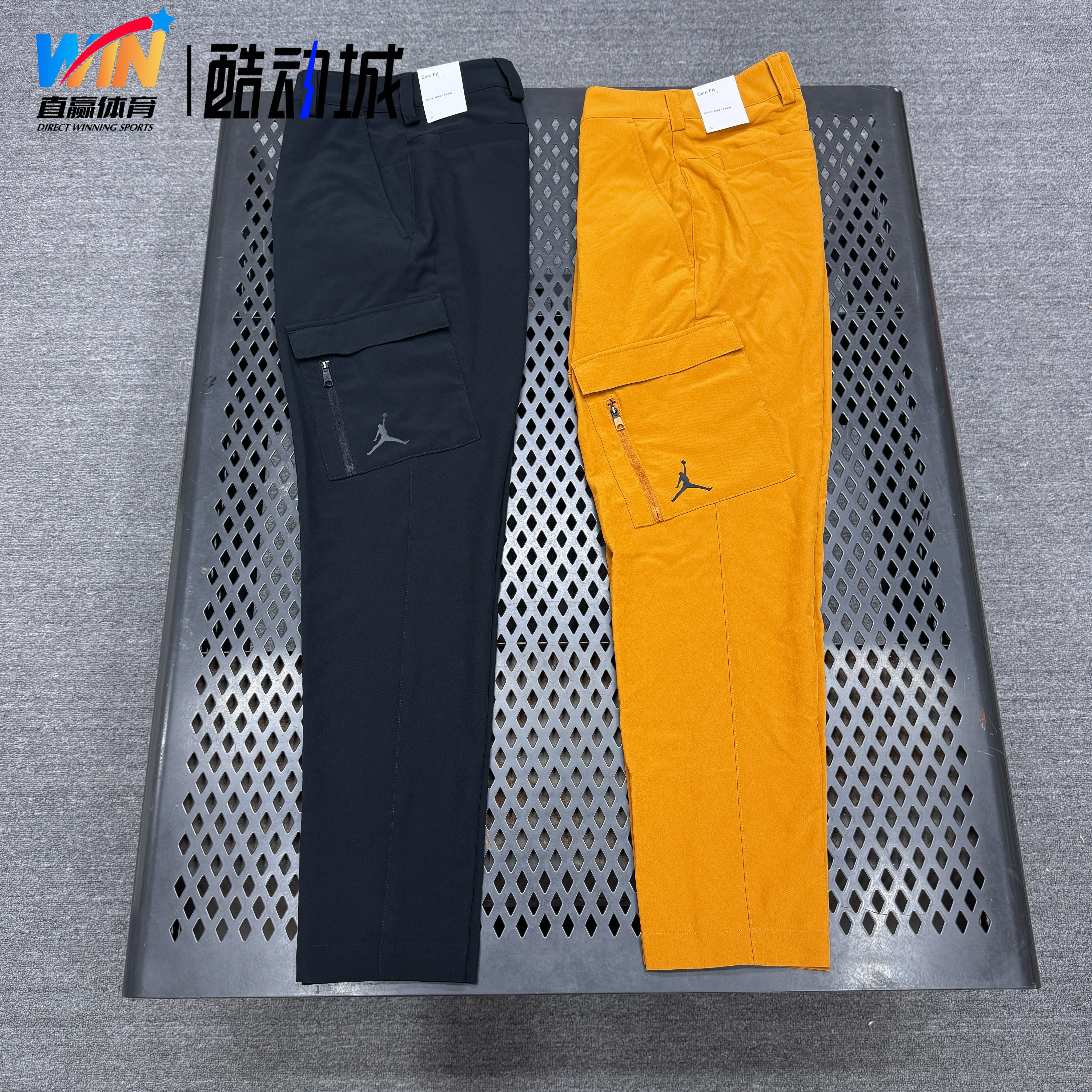 Nike/耐克 Jordan Golf 男子春秋速干梭织运动工装长裤DZ0543-436