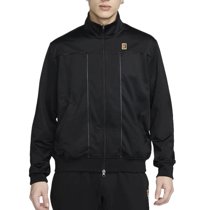 Nike耐克 男子环保复古薄绒运动休闲立领网球夹克外套 DC2566-652