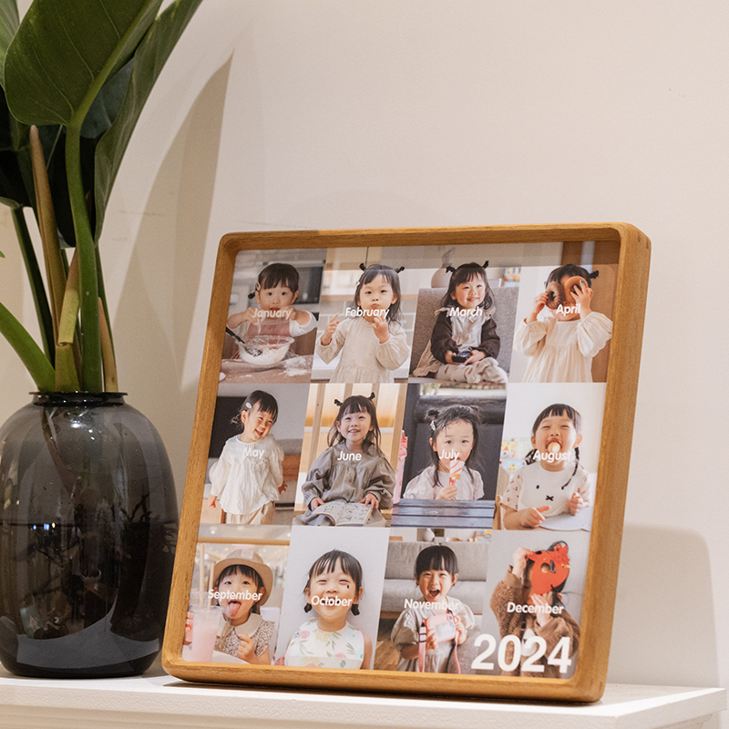 12个月年度回忆创意组合相框