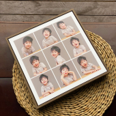 三四六九宫格相框宝宝儿童情侣家庭diy定制摆台洗照片创意礼物