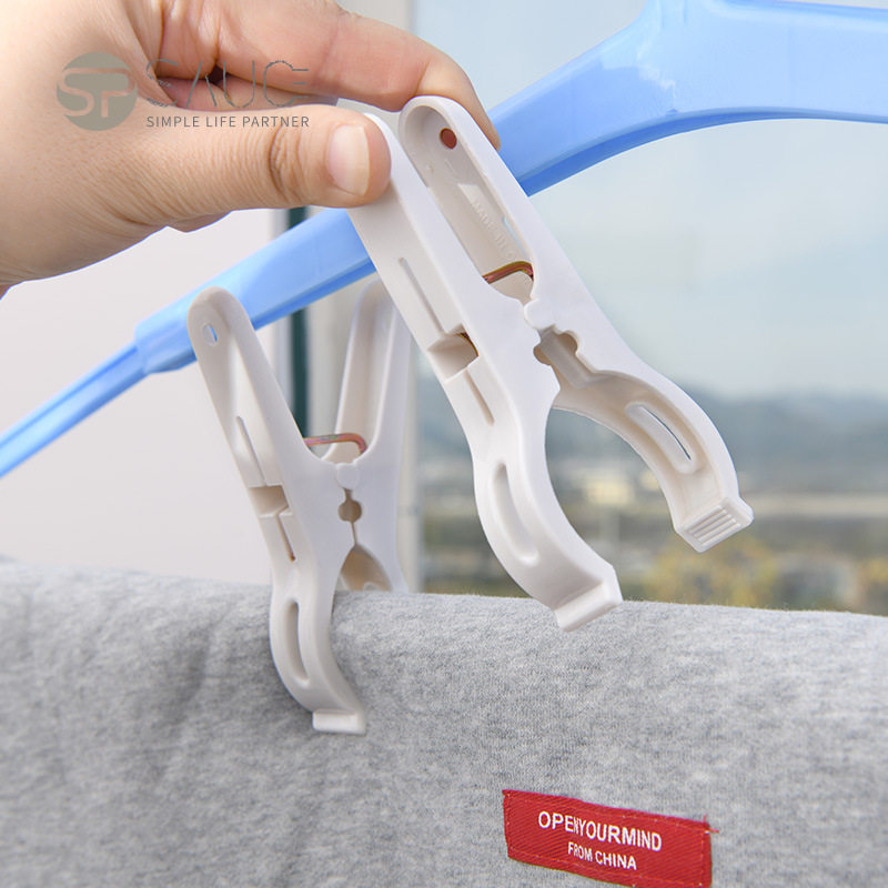 日本SP被子夹子防风夹多功能家用强力塑料晒衣夹大夹子棉被夹10个,收纳整理,夹子,淘宝优惠券,粉丝福利购,淘宝优惠卷