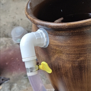 陶罐子玻璃塑料盒子过滤盒软管接头宝塔头进水管上水管弯头配件