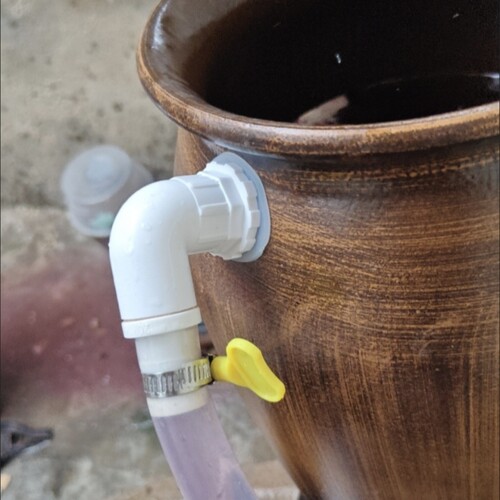 陶罐子玻璃塑料盒子过滤盒软管接头宝塔头进水管上水管弯头配件