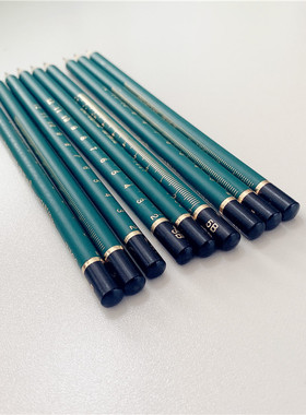 德福龙7700素描铅笔绿色杆美术生初学者少儿绘画涂鸦艺考画室推荐