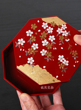 山中漆器首饰盒收纳礼盒