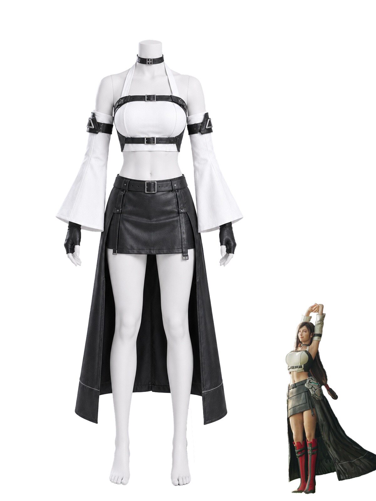 最终幻想7启示录 黑魔导蒂法 cos 服 Tifa 全新造型全套 cosplay图片