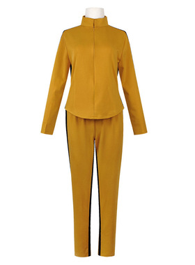 杀死比尔cos服新娘Kill Bill黄色连体衣Cosplay万圣节扮演服