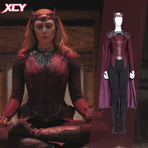 新次元绯红女巫旺达cos服奇异博士多元宇宙cosplay服装女