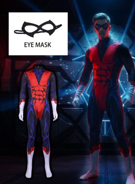 X 战警97夜行者cos  库尔特瓦格纳紧身连体衣万圣节漫展服cosplay