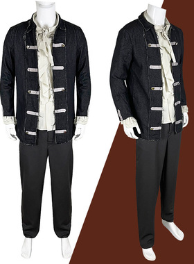 现货女巫也疯狂2cos服 Billy Butcherson 比利-布彻森全套cosplay