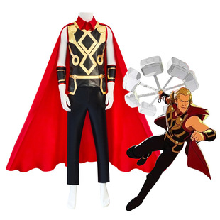 雷神4爱与雷霆托尔cos服索尔漫威电影同款cosplay服万圣节扮演服