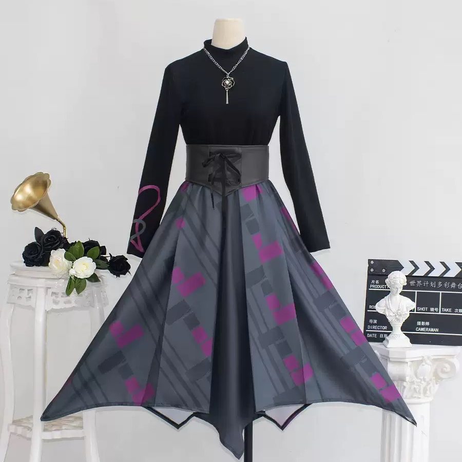 世界计划多彩舞台pjsk朝比奈真冬cos服常服cosplay二次元动漫服装