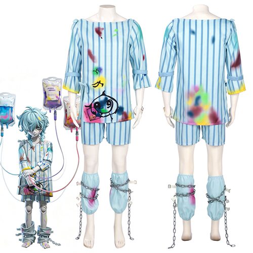 蛋仔cos服惊魂寻宝队怪诞疯人院通灵画家游戏同款二次元cosplay服