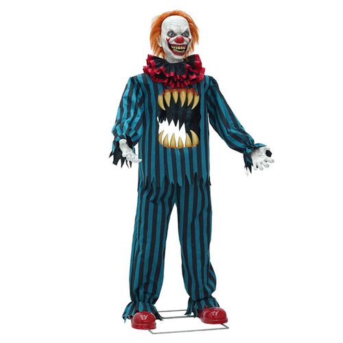 镂空小丑cos服万圣节服饰恐怖joker条纹断魂小丑面具回魂潘尼怀斯