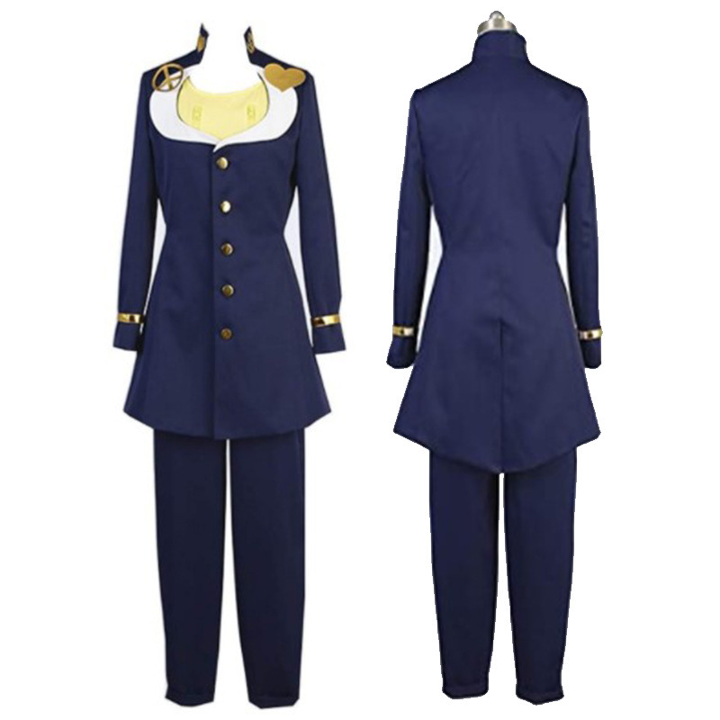 JOJO的奇妙冒险cosplay jojo第四部 不灭钻石东方仗助cosplay服装