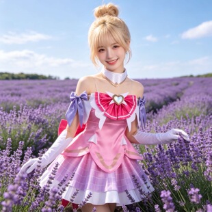 2026款守望先锋cos服朱诺神话皮肤希望之心魔法少女全套cosplay服