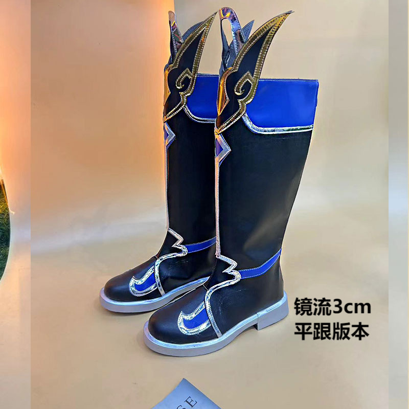 镜流cos鞋崩铁崩坏星穹铁道Cosplay鞋子动漫来图设计二次元漫展鞋