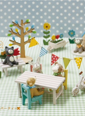 拍摄道具摆件花园系列花朵蝴