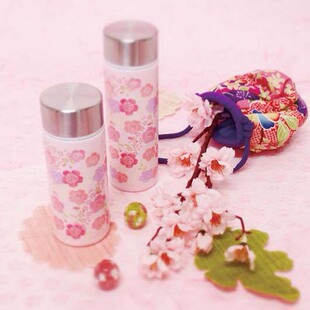 樱花系列超迷你保温杯便携水杯120ml150ml ZAKKA日本进口丸和新款