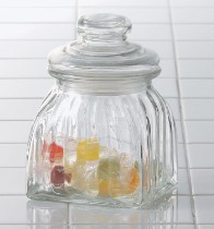 zakka玻璃三款家居日用储物罐