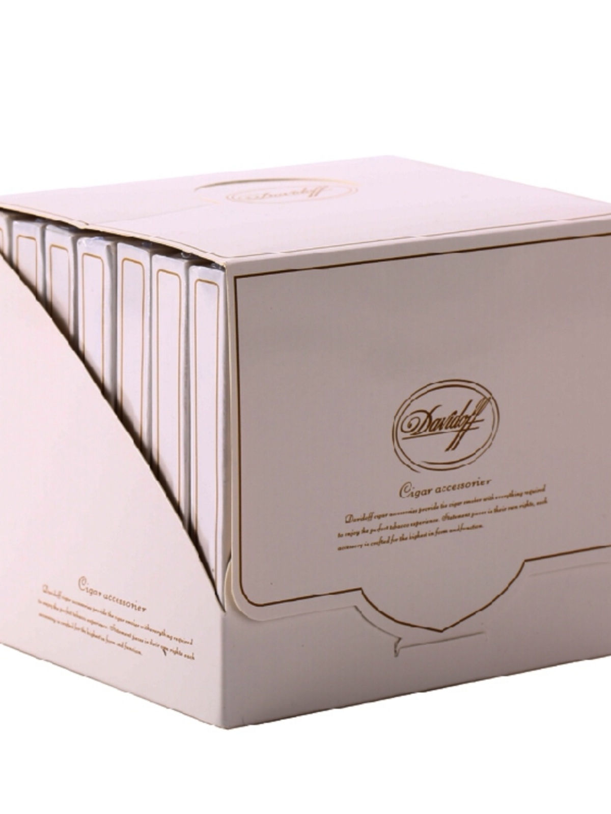 雪茄专用火柴100mm加长白桦木便携式无磷火柴24小盒独立礼盒包装