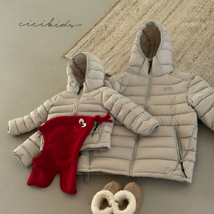 儿童杜邦三防安心90白鸭绒排骨羽绒服外套 休闲运动亲子款 冬季 韩版