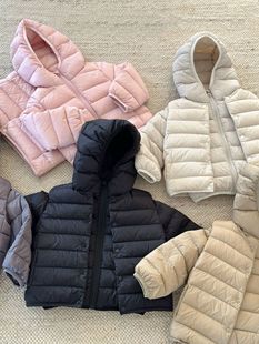 新国标儿童宝宝90安心绒轻薄羽绒服外套冬季 女童保暖羽绒内胆马甲