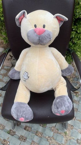 250421外贸出口原单老款GULLIVER大只猫咪公仔正版毛绒玩具高80CM