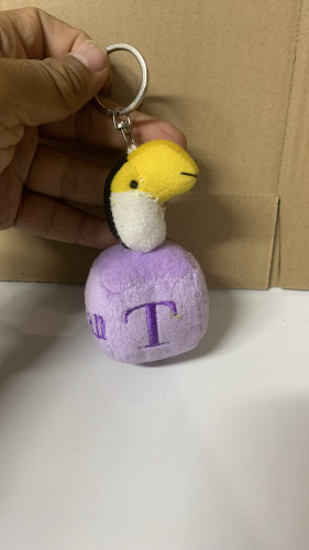 孤品库存巨嘴鸟毛绒钥匙扣8cm
