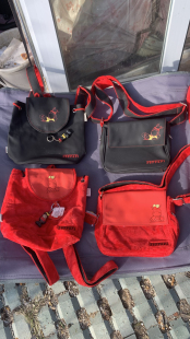 原单德国NICI和法拉利2006合作款 幼儿背包系列单肩包双肩包红黑色